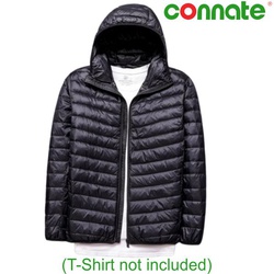 Connate Down jacket with hoodie long sleeve