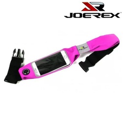 Joerex Waist bag run fitness adjustable with cellphone & keys/cash pocket