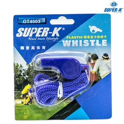 Super-K Whistles Plastic