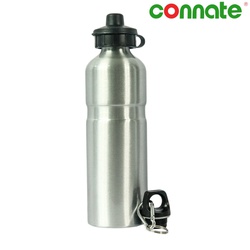 Connate Bottle sport shrunk waist 237501 silver 750ml