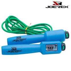 Joerex Skip Rope With Counter (Colour: Green/Blue)