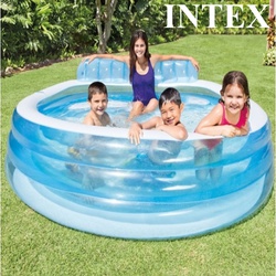 Intex Pool swim center family lounge 57190np 3+ yrs 88"x85"x30"