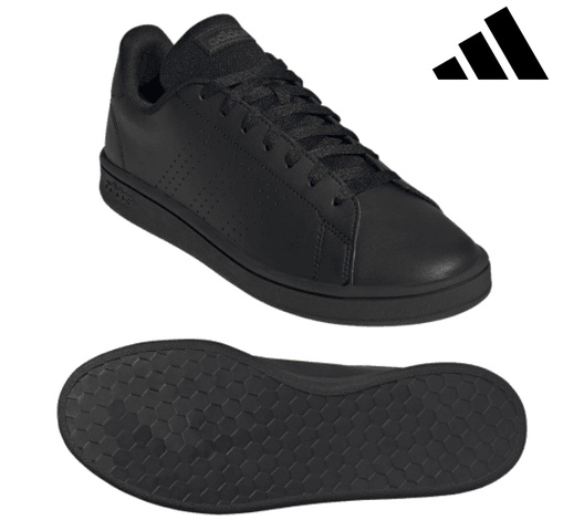 Adidas advantage outlet black size 6