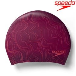 Speedo Swim cap long hair printed