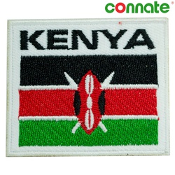 Connate Badges badge kenya emb 75mm x 62mm