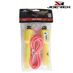 Joerex Skip Rope With Counter (Colour: Pink/Yellow)