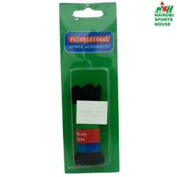 Miscellaneous Shoe laces (running) 100% polyester rn-100 black 39"