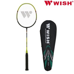 Wish Badminton racket with full cover 777