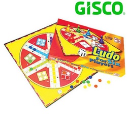 Gisco Ludo for 6 players jumbo 53115-g