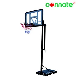 Connate Basketball stand portable + Backboard + Rim + Net set 44" S003-21A