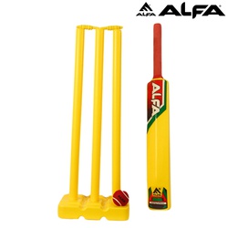 Alfa Cricket set plastic (bat + stump + ball) #6