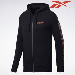 Reebok Sweatshirt hoodie full zip rc fz graphic