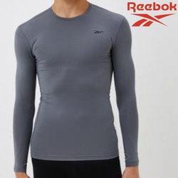 Reebok T-shirts r-neck compl/sleeve