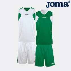 Joma Basketball uniforms reversible vest + shorts