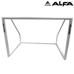 Alfa Soccer goal post 70mm (8ft x 4ft) with net